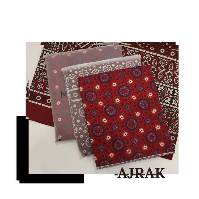 Ajrak Dupatta view 2